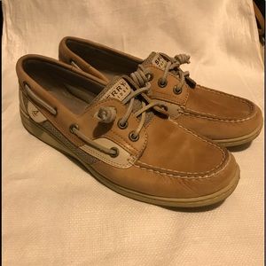 Sperry Songfish Boat Shoe - Linen/Oat